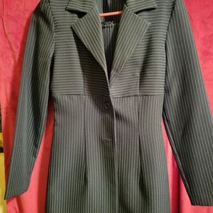 Vintage Business Suit Dress/Jacket Ultra Mini. Size 3/4